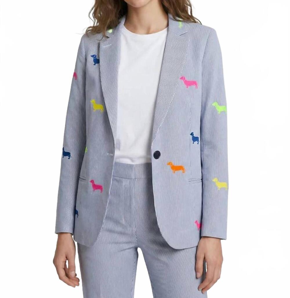 NEW VILAGALLO women's striped jacket in grey stripe